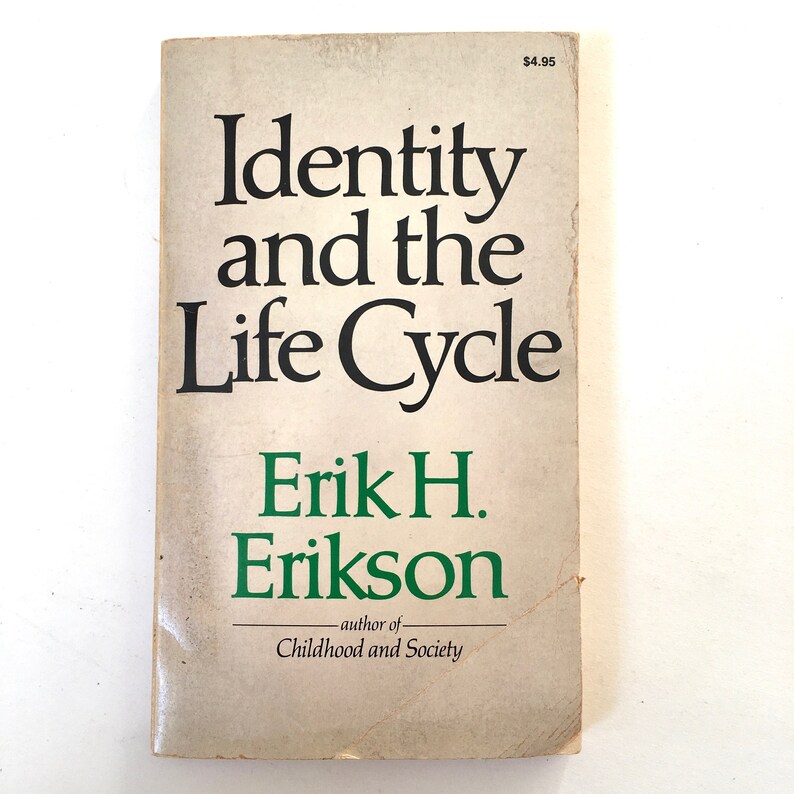 Identity and the Life Cycle Erik H. Erikson Psychology Etsy