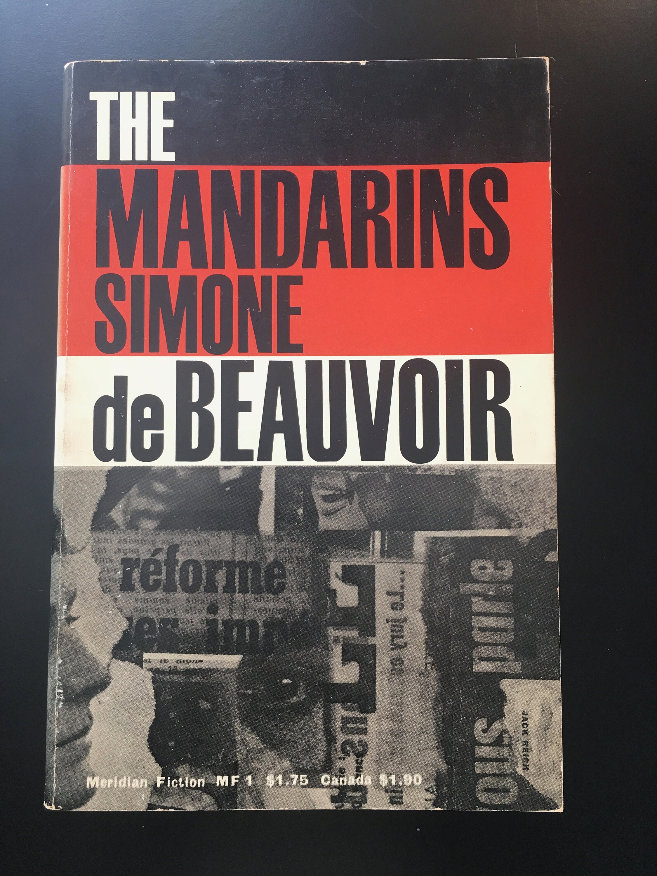 The Mandarins by Simone de Beauvoir paperback novel Etsy
