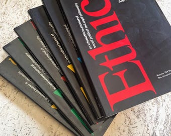 Lot of Ethics Journals - International Journal of Social Political and Legal Philosophy