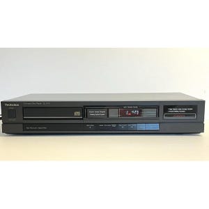 Vintage Technics SL-P117 Compact Disc CD Player 1987 Tested Excellent + REMOTE