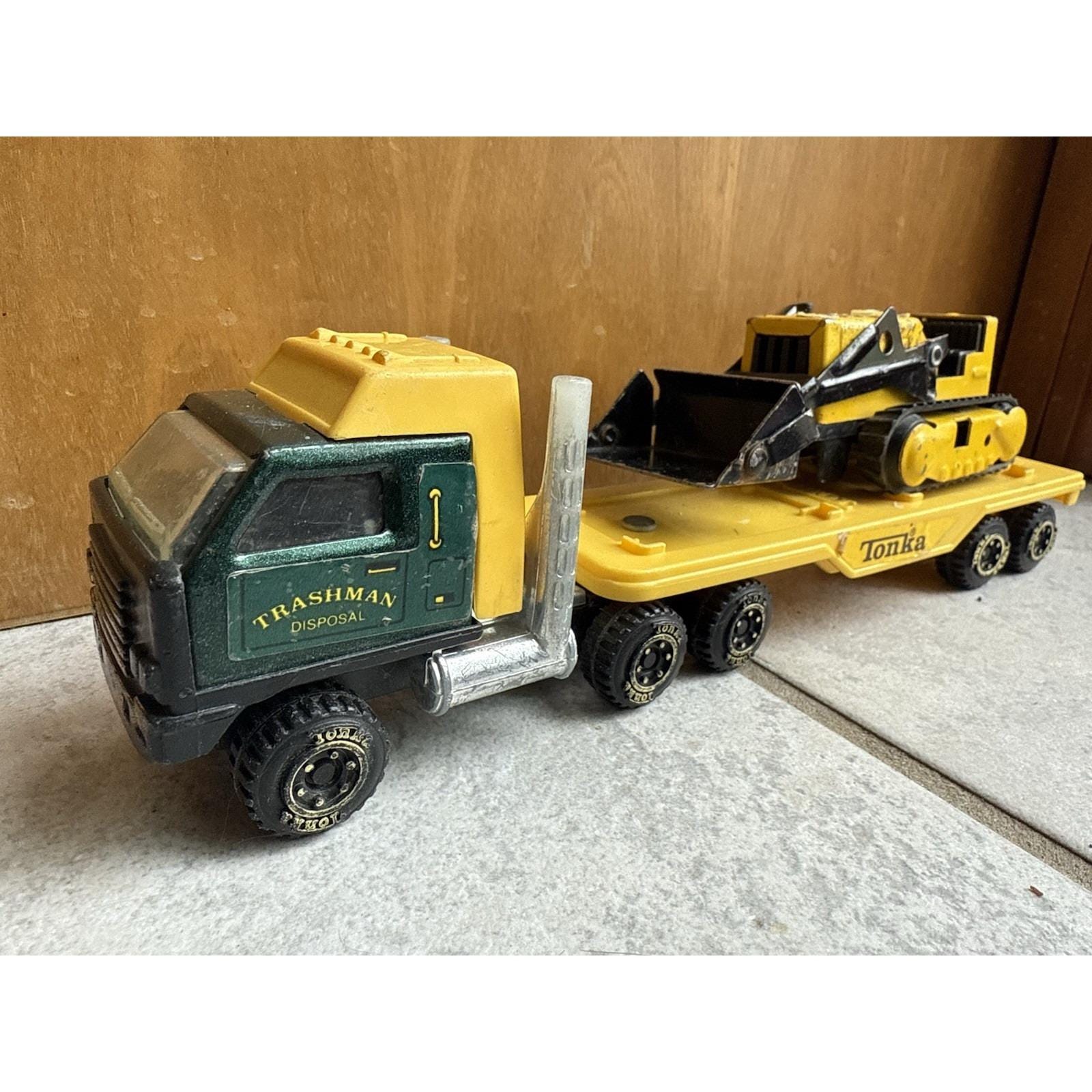 Vintage Tonka Bulldozer - Etsy