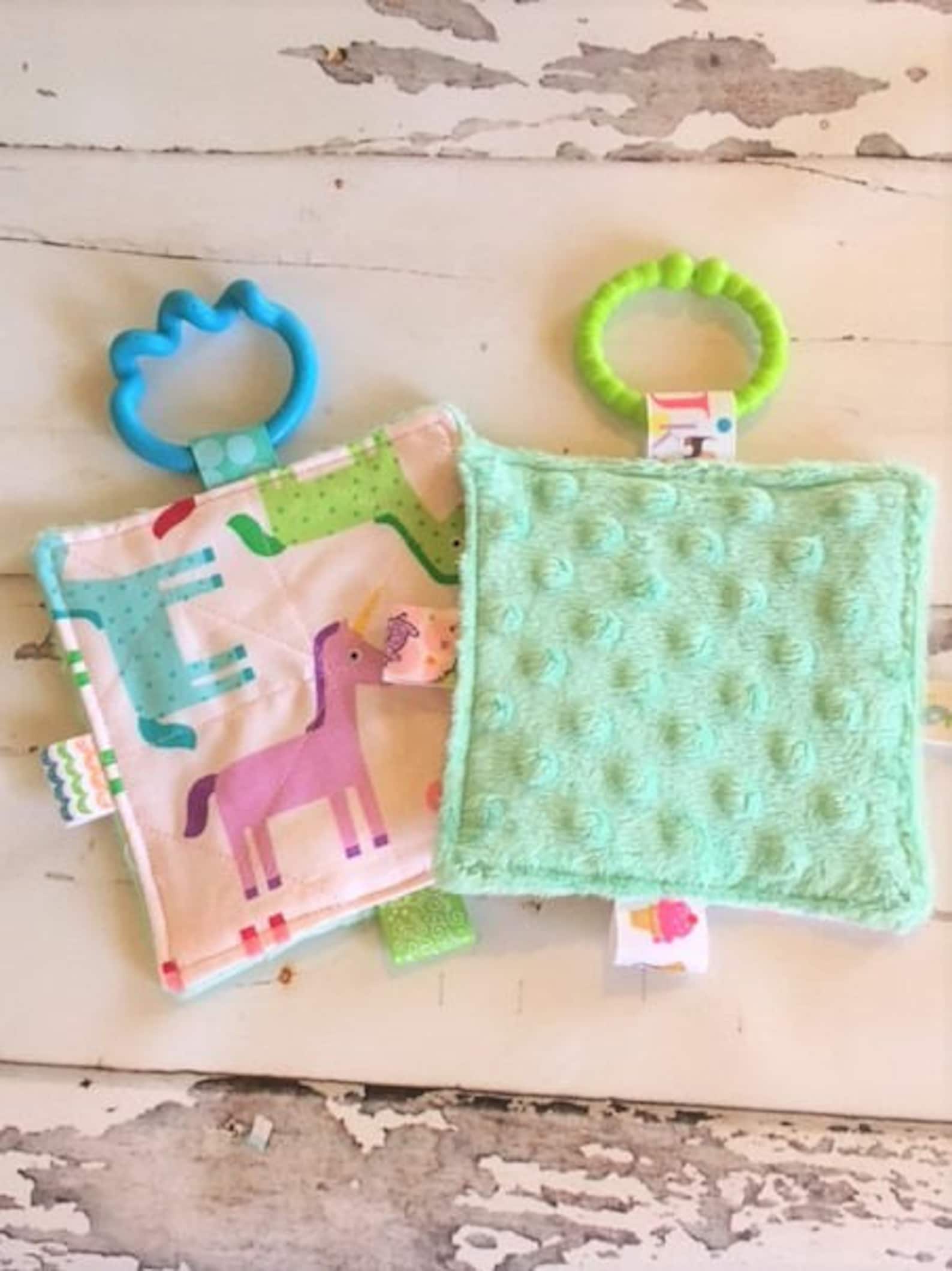 Baby girl crinkle toys Baby girl 5 crinkle toy set Etsy