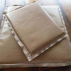Heat Press Pillows, Heat Resistant, heat Press, high density Pillow set 3x5 6x8 and 10x10, Teflon Press Pillows