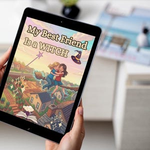 Book about Friendship for kids: My Friend Is a Witch, Illustrated Children’s Ebook PDF