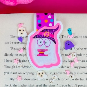 Boonard Ghost Magnetic Bookmark - Magnetic Bookmark - Halloween Bookmark