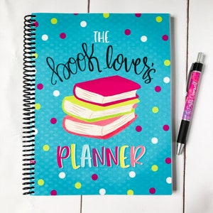 The Book Lover's Planner - Bookish Planner - Book Reviews - Book Lover - Reading Planner