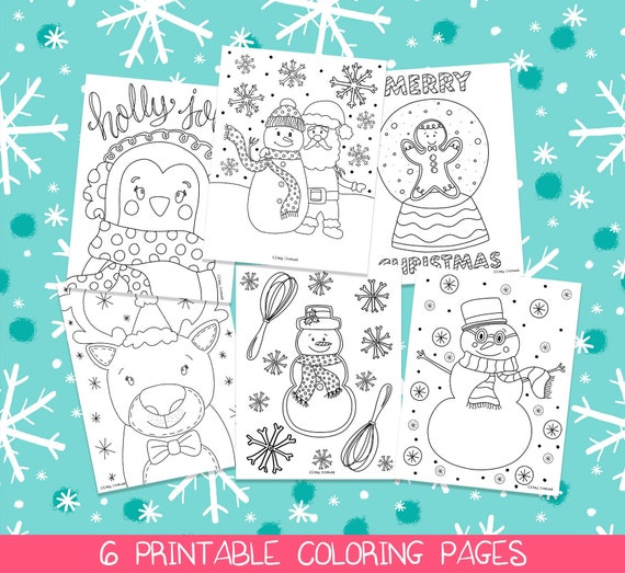 Christmas Coloring Pages Printable Coloring Pages Christmas