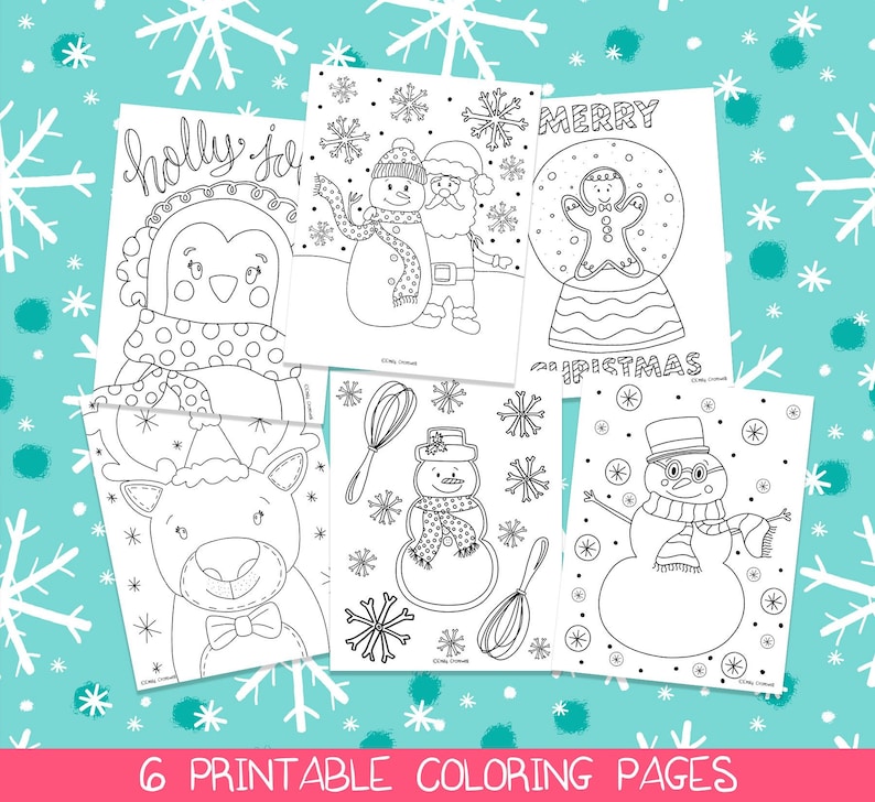 80 Christmas Coloring Pages No Download Pictures 80 Christmas Coloring Pages No Download Pictures
