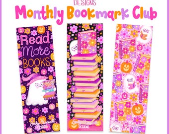 Monthly Bookmark Club, October Theme: Halloween Night With Boonard