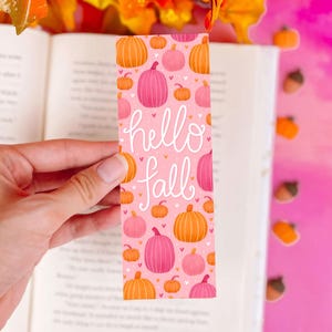 Cozy Fall Day Bookmark Set or Individual - Fall Bookmarks - Etsy