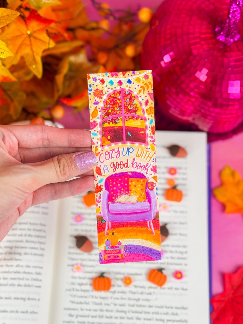 Cozy Autumn Chapters Bookmark Set or Individual - Etsy