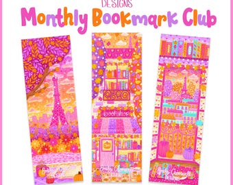 Monthly Bookmark Club, September Theme: A Fall Day in Paris