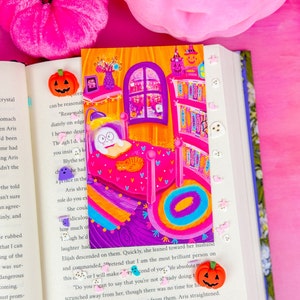 Boonard&#39;s Bedroom Halloween Night Wide Bookmark