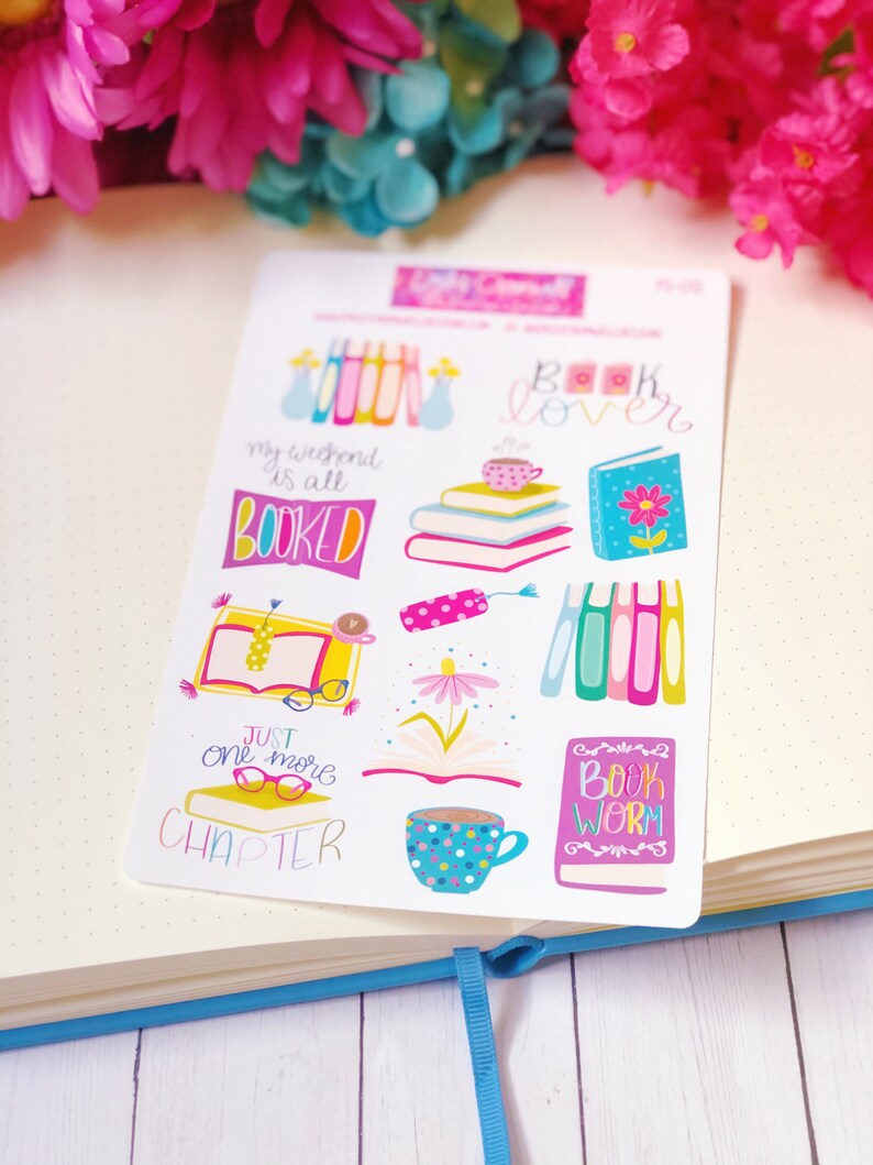 Autocollants Bookish Planner Bullet Journal Stickers | Etsy