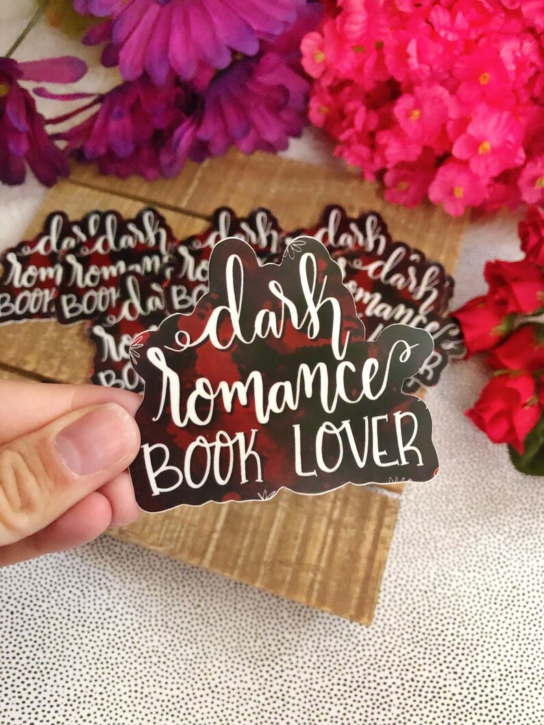 120 Dark Romance Book Sticker - Bookish Aufkleber Set Für Kindle & Laptop