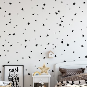 Star Wall Decals, Removable Vinyl stickers, Nursery decor, Kids room decor, stars, wall decor, Wall decals