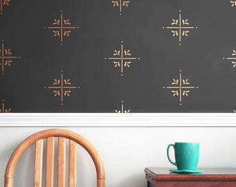 Farmhouse Wall Decals, Vintage Cottage Wall Decor, Peel and Stick Decals, Primitive Country Decor, Removable Wall Stickers