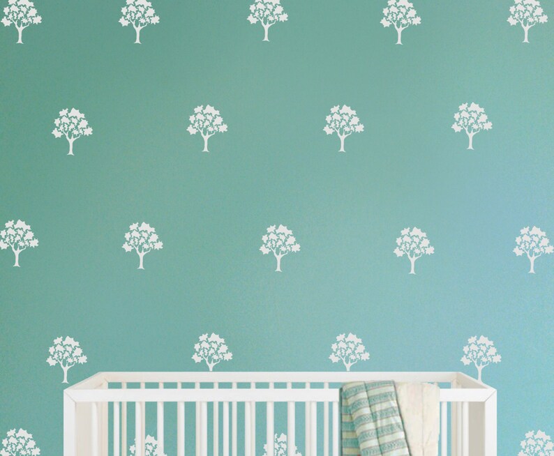 Gold Tree Wall Decals Gold Wall Decor Gold Wallpaper Etsy