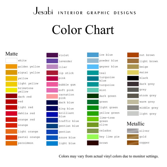 Goldsheep Size Chart