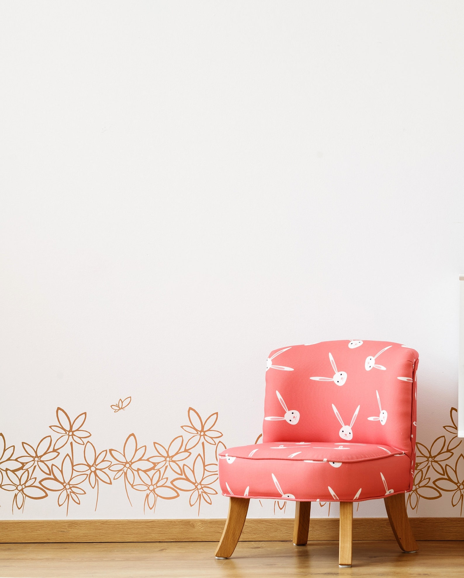 Flower Garden Wall Decals Flower Decals Flower Stickers Etsy