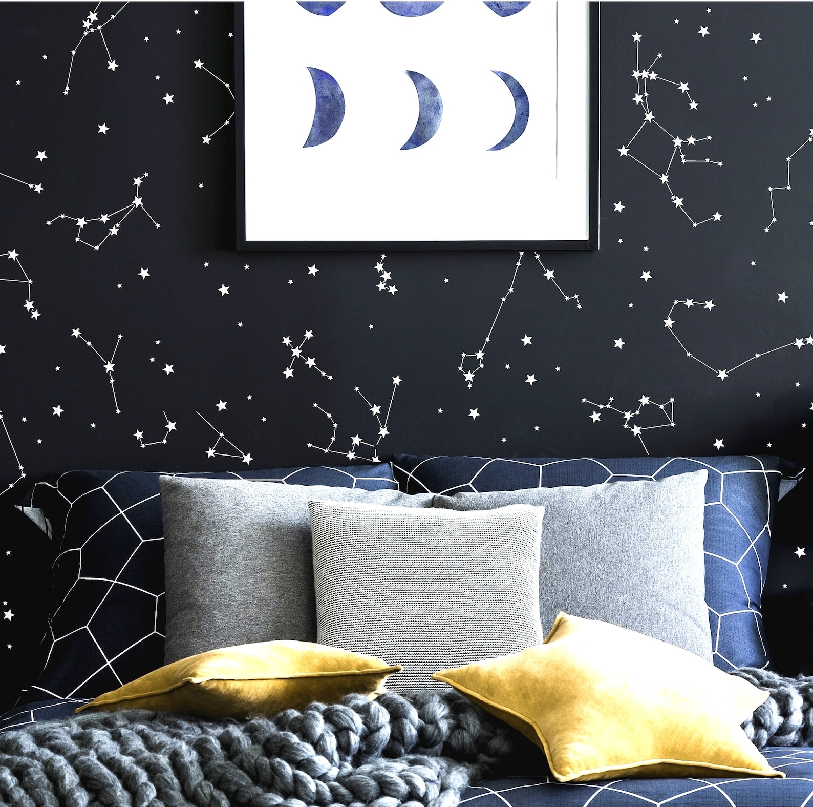 Constellation Stickers Constellation Decals Astronomy Wall Etsy