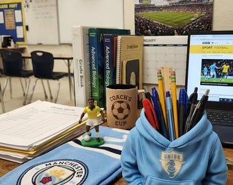 Philadelphia Soccer Union Futbol Team Inspired 3d Hoodie Desk Pen Holder Can Soda Beer Holder