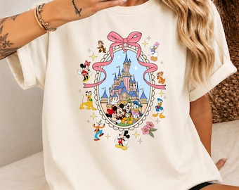 Retro Mickey Minnie Shirts, Retro Mickey and Friends Shirt, Retro Disney Trip Shirt, Mickey Shirt, Disney Family Vacation Shirt