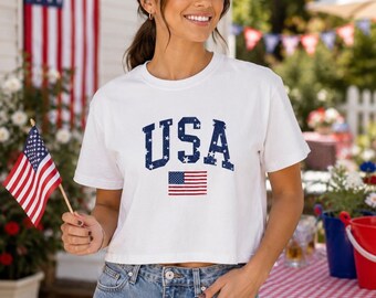 USA Graphic tee