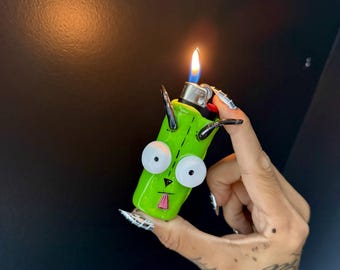 Gir Invader Zim Custom 3D Lighter Case