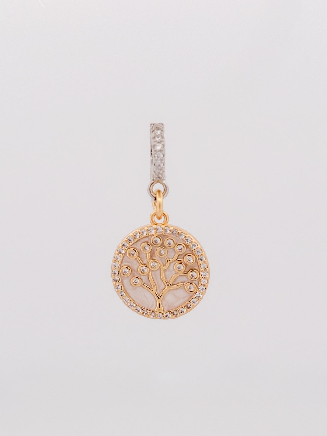 Tree of Life Enamel Charm - Etsy