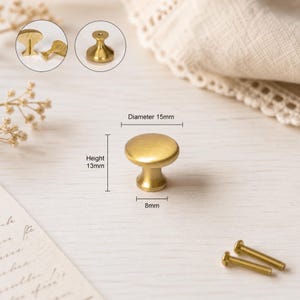 Brass Cabinet Knobs, Modern Gold Drawer Pulls, Nordic Minimalist Furniture Handles, Kitchen Cabinet Hardware, Vintage Dresser Knob