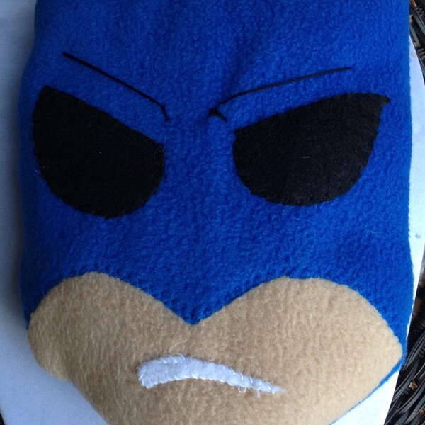 Batman vellón felpa cara de almohada