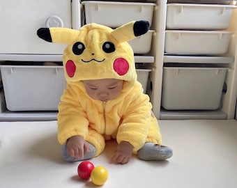 Baby Pikachu Costume: Costume Onesie For Kids