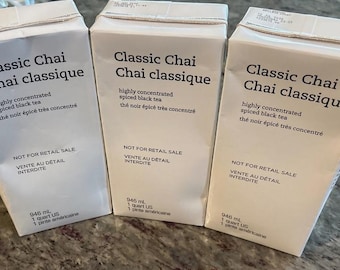 Starbucks Classic Chai Concentrated Black Tea BB 06/2026