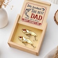 Personalized Fishing Lure for Dad, Custom Engraved Lure, Father's Day Gift, Fisherman Gift, Fishing Lover Gift with Wooden Box product logo
