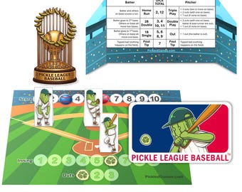 Printable Baseball Game | 2 Min. To Learn | PDF Download