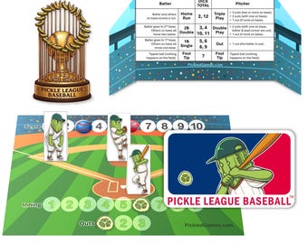 Printable Baseball Game | 2 Min. To Learn | PDF Download