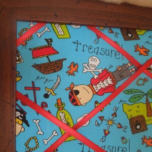 Fun Pirates 16x20 unframed French Memo Board image 2