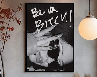 Iconic Alexa Demie Photo Wall Art Poster | Maddy Perez Euphoria S3 Fine Prints | Stockholm Style Wall Mount | Sydney Sweeney Bestfriend Y2K