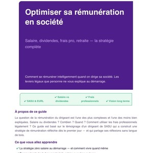 Guide - Optimizing your compensation