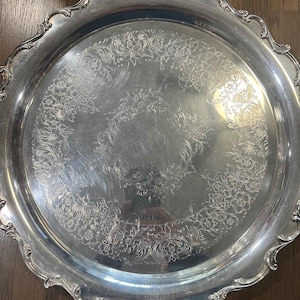 Webster Wilcox International Silver Serving Tray - Etsy