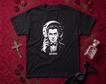 Bela Lugosi Graphic Tee, Dracula Classic Horror Vampire T-Shirt