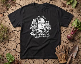 Dwight Schrute Graphic Tee, Beet Farm Funny Office TV T-Shirt