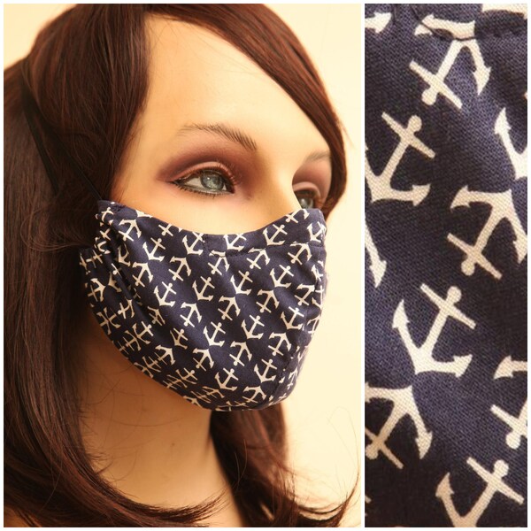 Adult Nautical Mask Etsy