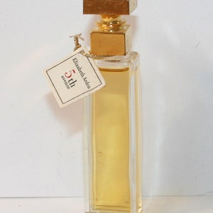 Elizabeth Arden 5th Avenue Perfume | Travel Miniature Size|Retro Vanity Fragrances Extract | .12 Fluid Ounce Full Bottle | Perfume Vintage