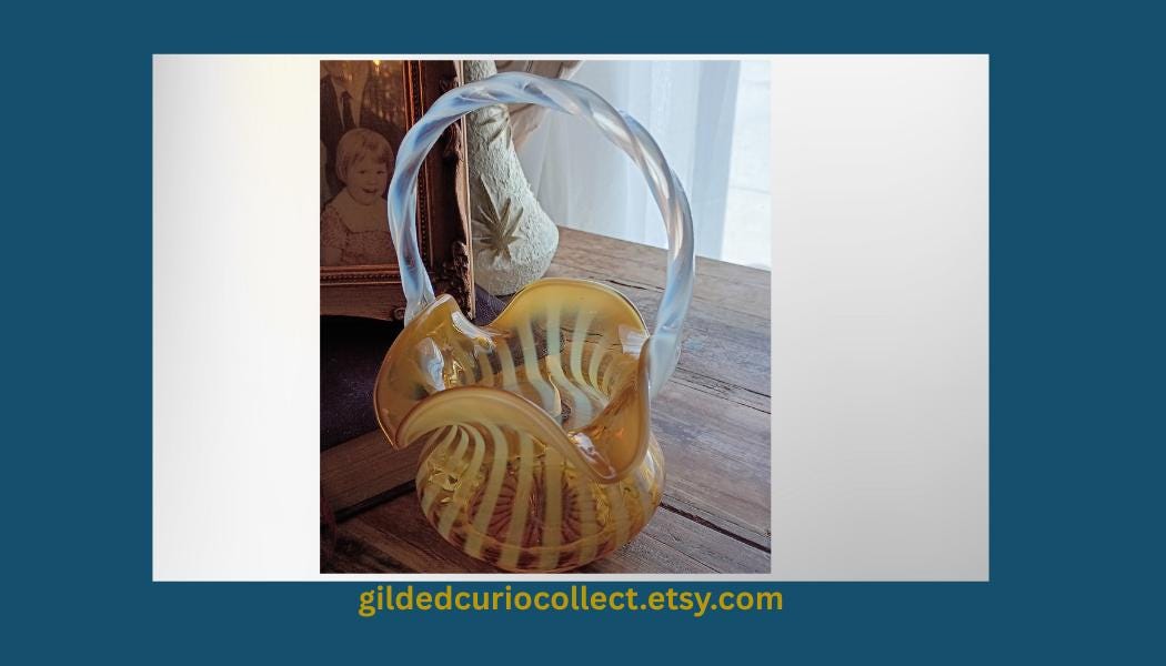 Fenton Candy Stripe - Etsy