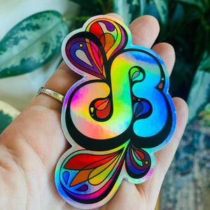 Holographic Daily Bread Sticker