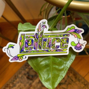 Lettuce Sticker