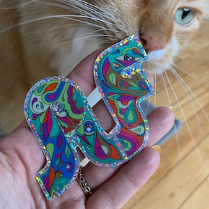 Glittery PLF Sticker