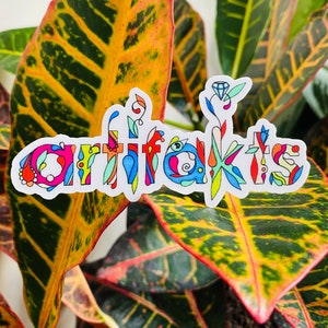 2 PACK von Artifakts Stickers (klarer Hintergrund)